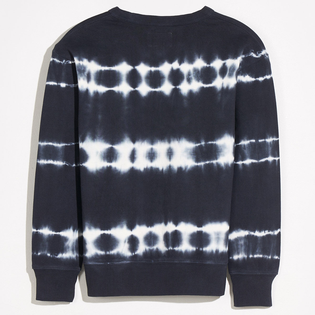 Bellerose Sweat 100% Coton Bio Binch tie & dye marine