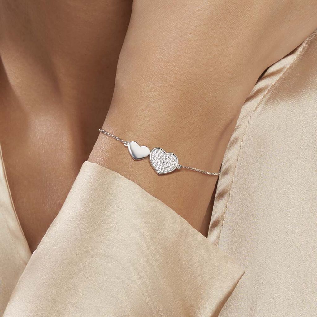 Bracelet Betti Argent Blanc Oxyde De Zirconium