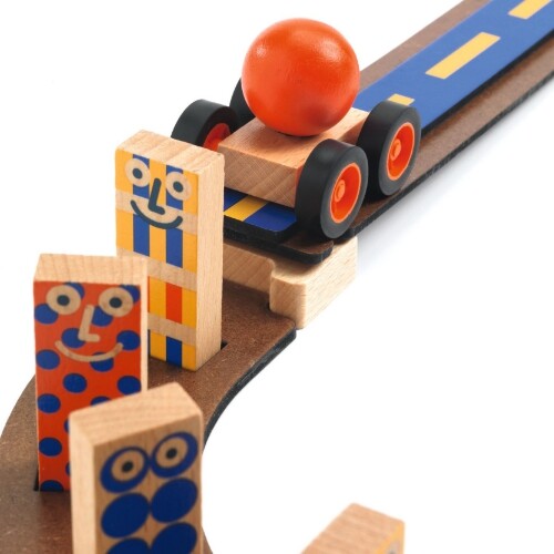 Djeco kettingreactiespel zig & go junior - racer - 51st