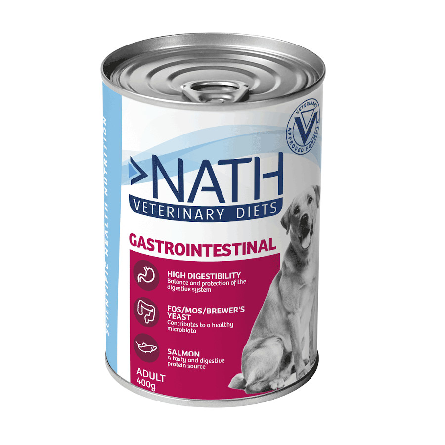 Nath Veterinary Diets Salmão Gastrointestinal em Lata para Cães