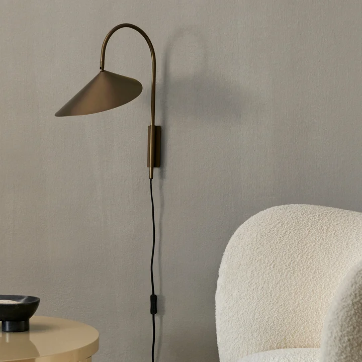 Ferm Living - Arum Sconce Wandleuchte, cashmere