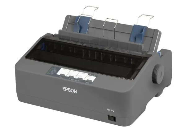 Epson LQ 350 - Printer - S/H - dot-matrix - 24 pin - op til 347 tegn/sek. - parallel, USB 2.0, seriel