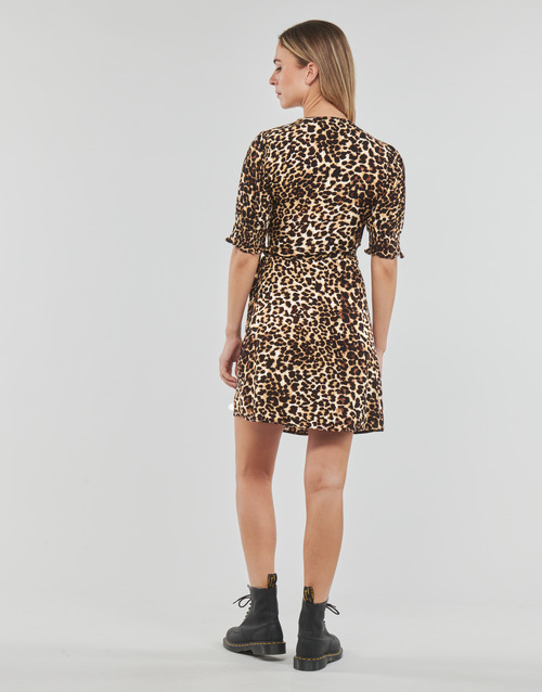 Pieces - PCTALA 2/4 WRAP  DRESS - Léopard