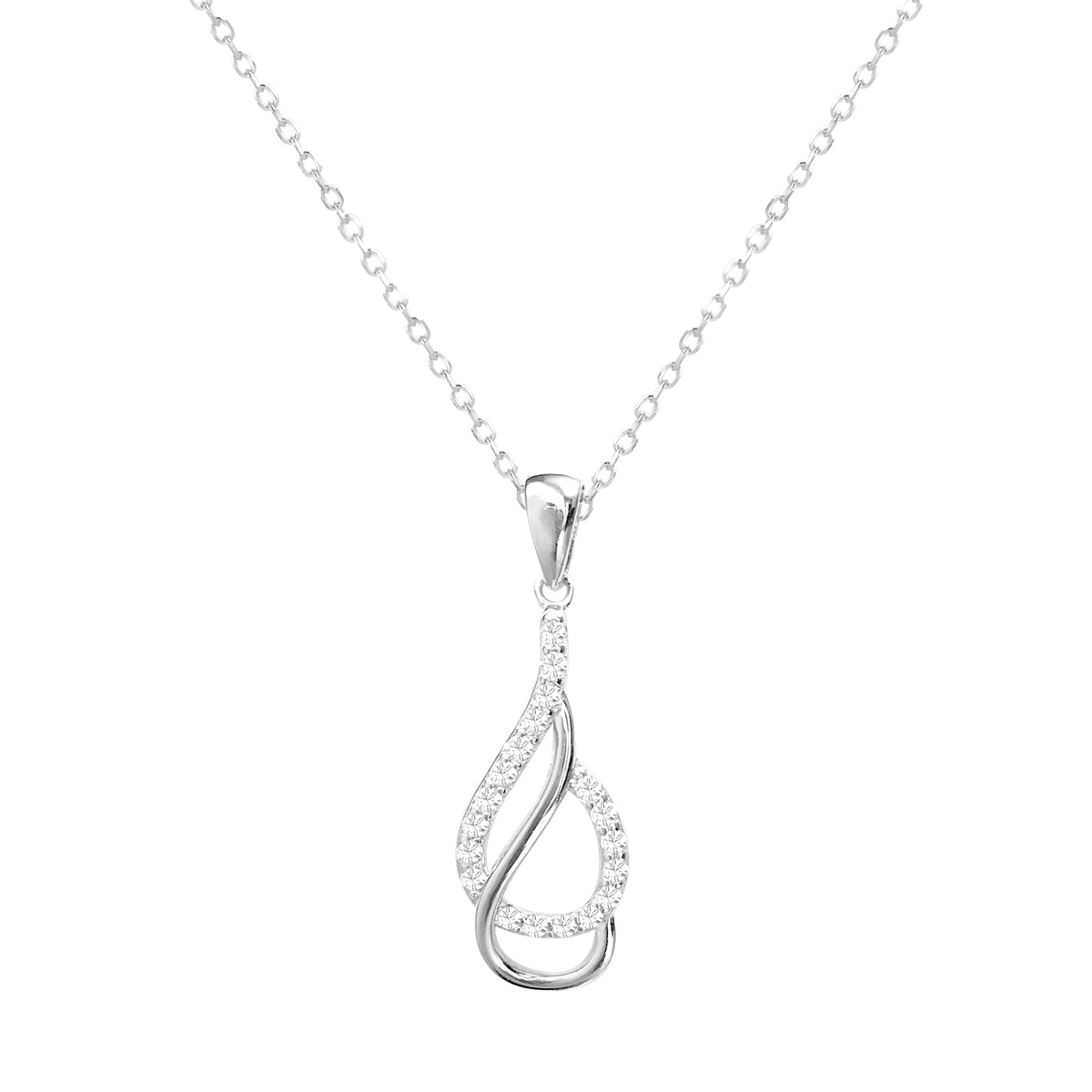 Collier argent 925 oxyde