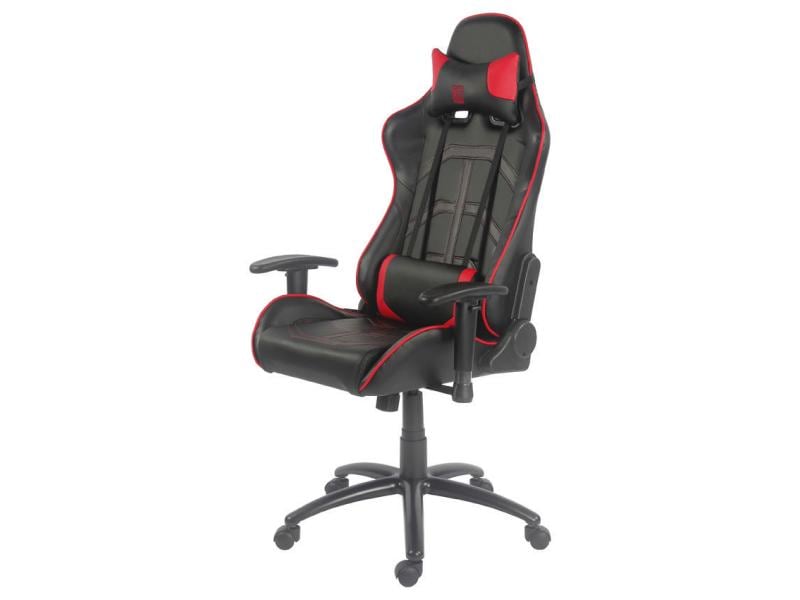 LC-Power Gaming-Stuhl LC-GC-1 Schwarz/Rot Ergonomischer Gaming-Stuhl, schwarz/rot