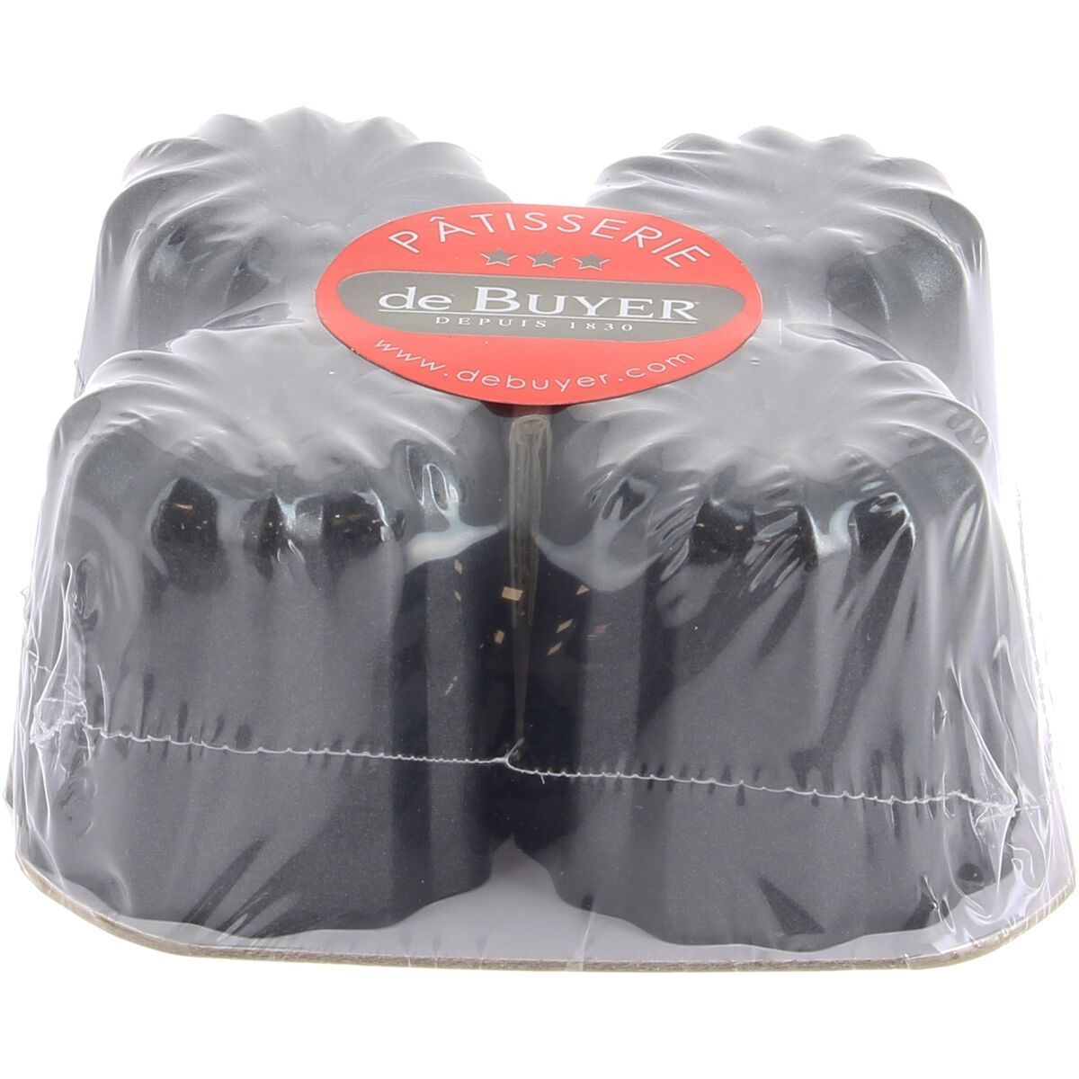 Bordelais bakeform, 4 stk.