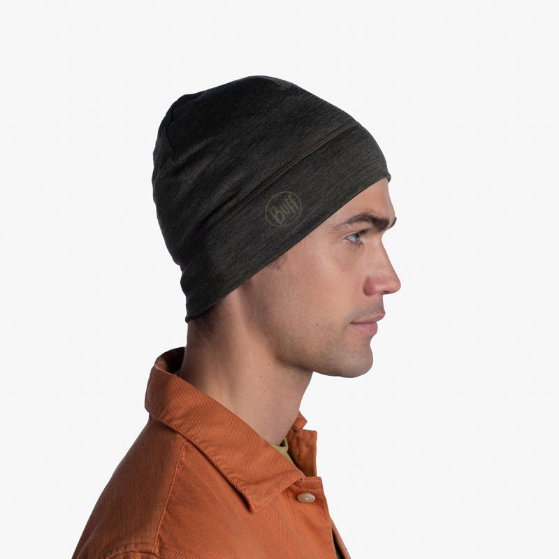 Buff Merinould LW Beanie (Bark)