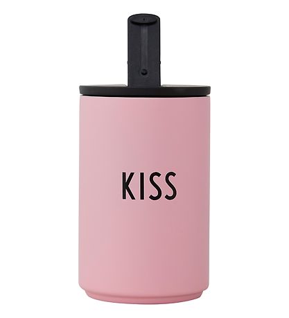 Design Letters Termokop - Kiss - Rosa