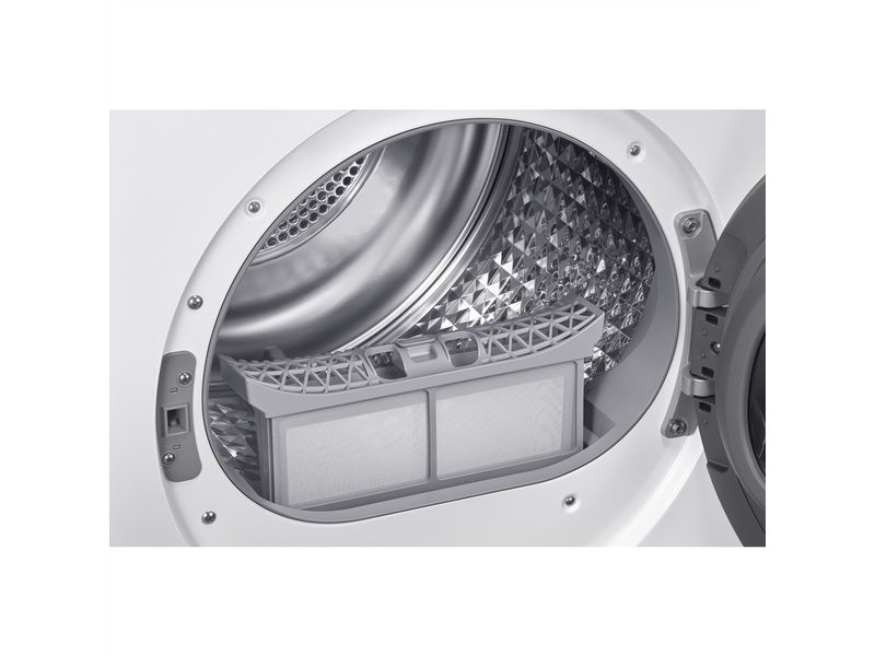 Samsung Wäschetrockner DV90DG52A0AEWS Rechts Tumbler