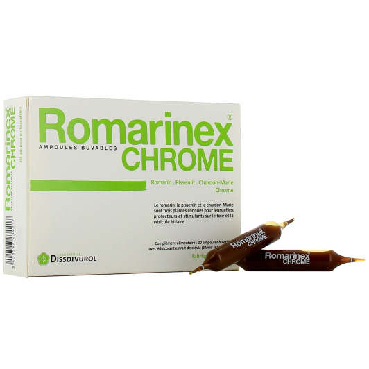 Dissolvurol Romarinex Chrome - Foie et Vésicule Biliaire