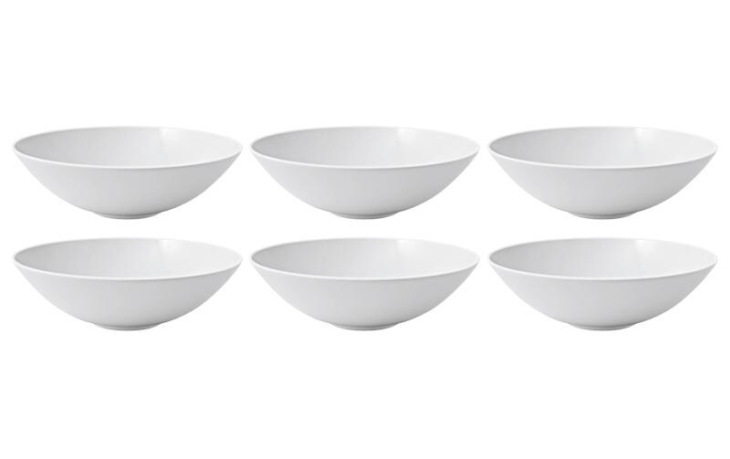 Schale Iconic 21.5 cm, 6 Stück, Weiss<br>Formschöne und vielseitige Schale