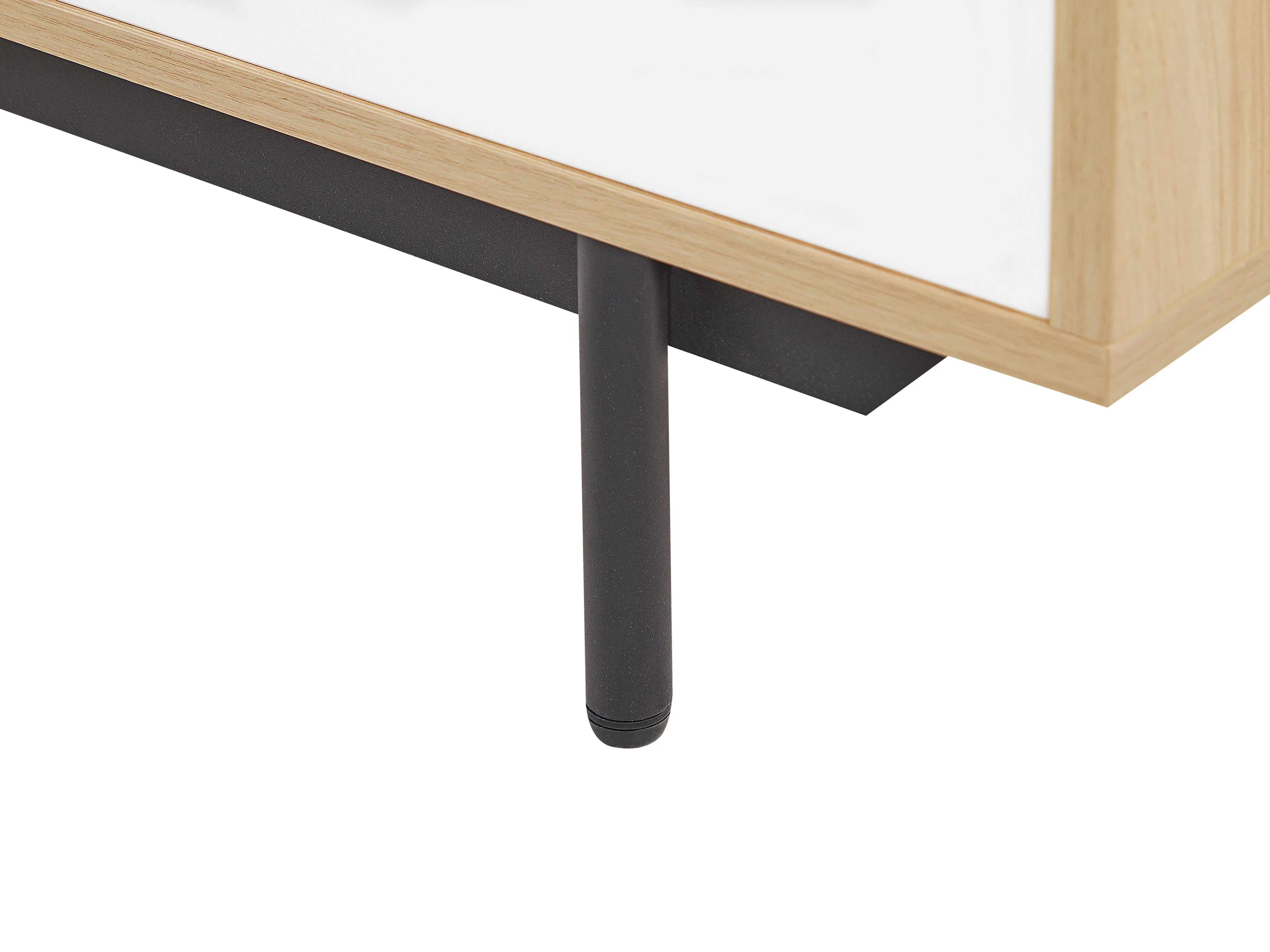 Dressoir met 2 deuren ITACA Bruin/wit