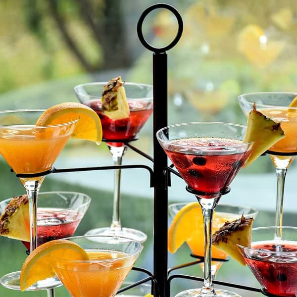 Cocktailtrær med plass til 12 glass