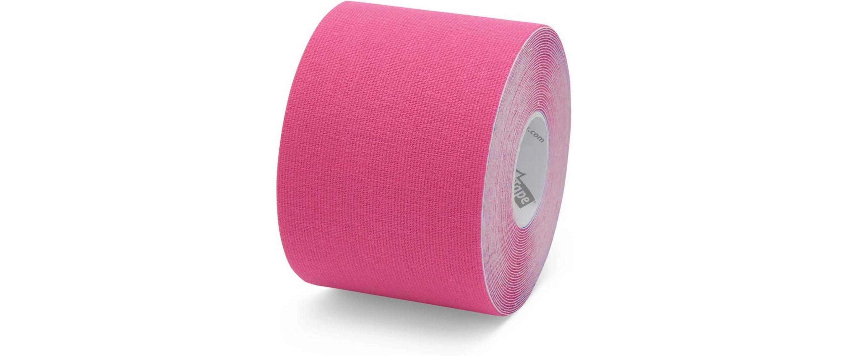 K-Tape pink 5 cm x 5 mAtmungsaktives Kinesiology Tape für Muskeln und Gelenke