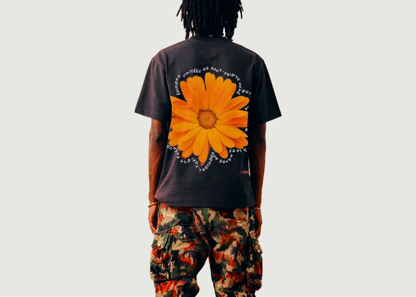 T-shirt Flower Power Verlan