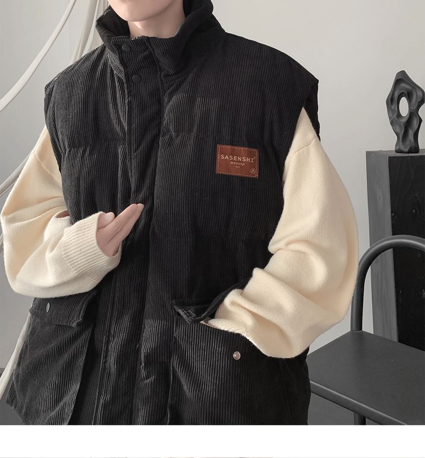 blastealle - Corduroy gewatteerd vest