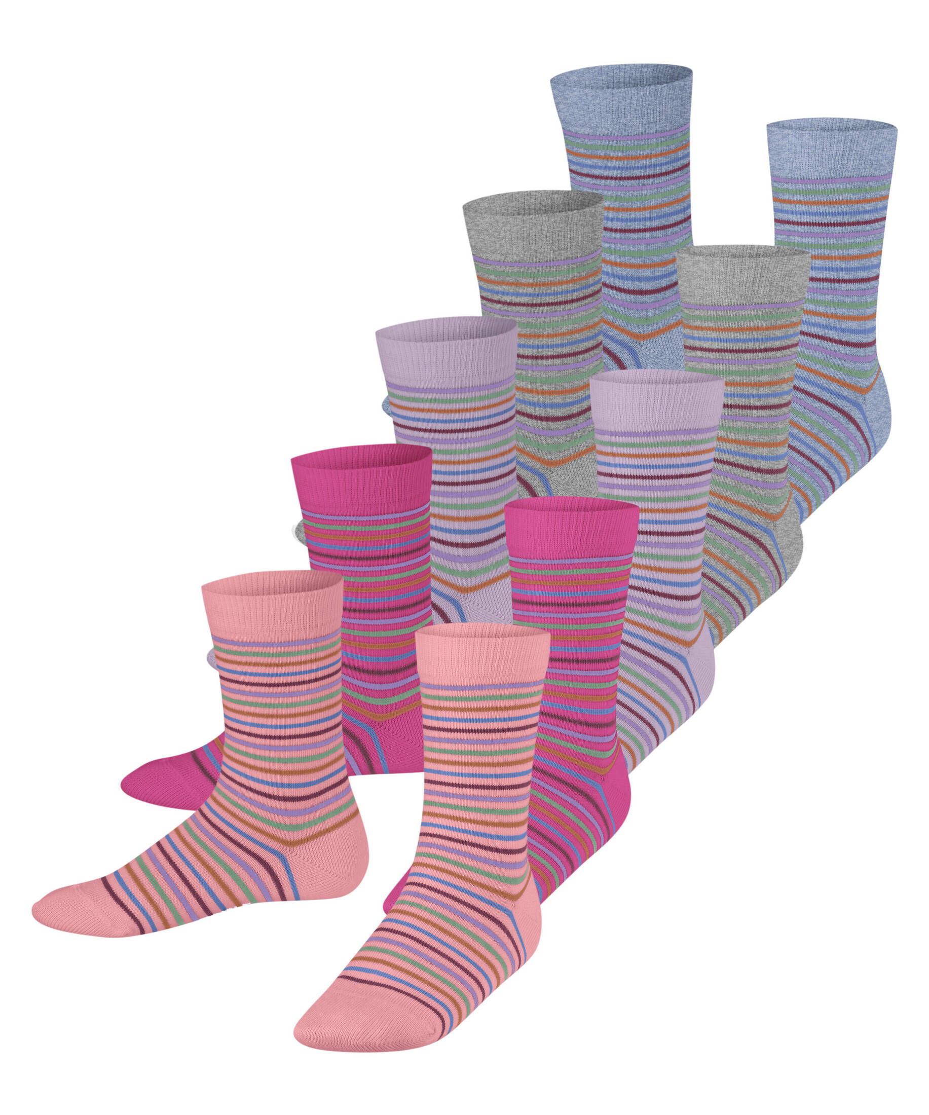 Esprit| Kinder Socken Multi Stripe 5-Pack