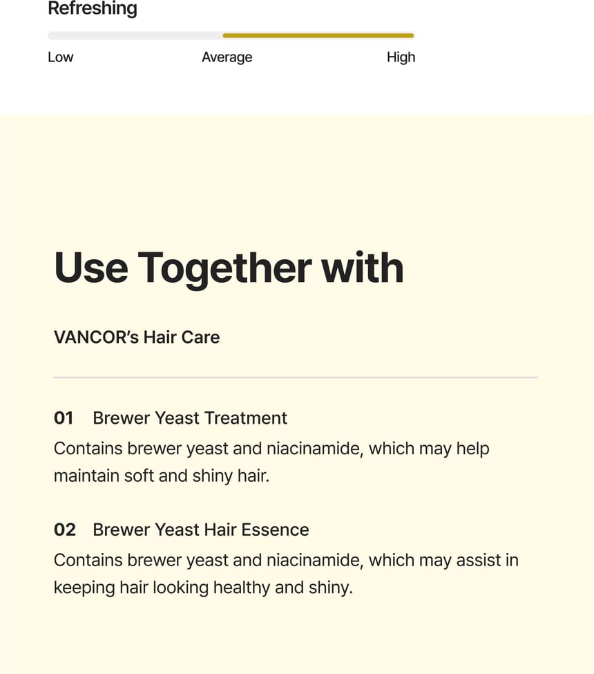 VANCOR - Anti-roos Dexpanthenol Shampoo