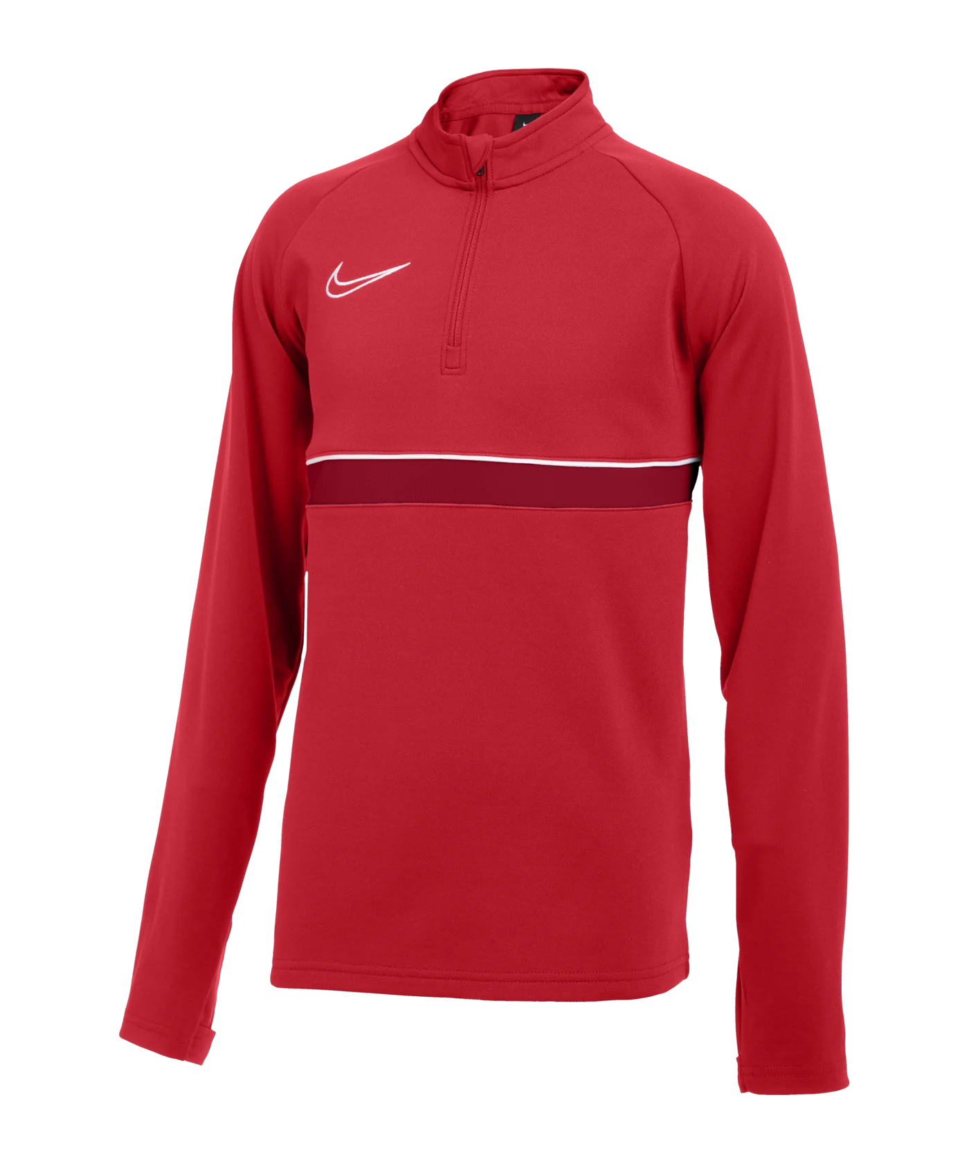 Nike Academy 21 Drill Top Kids Rot Weiss F657