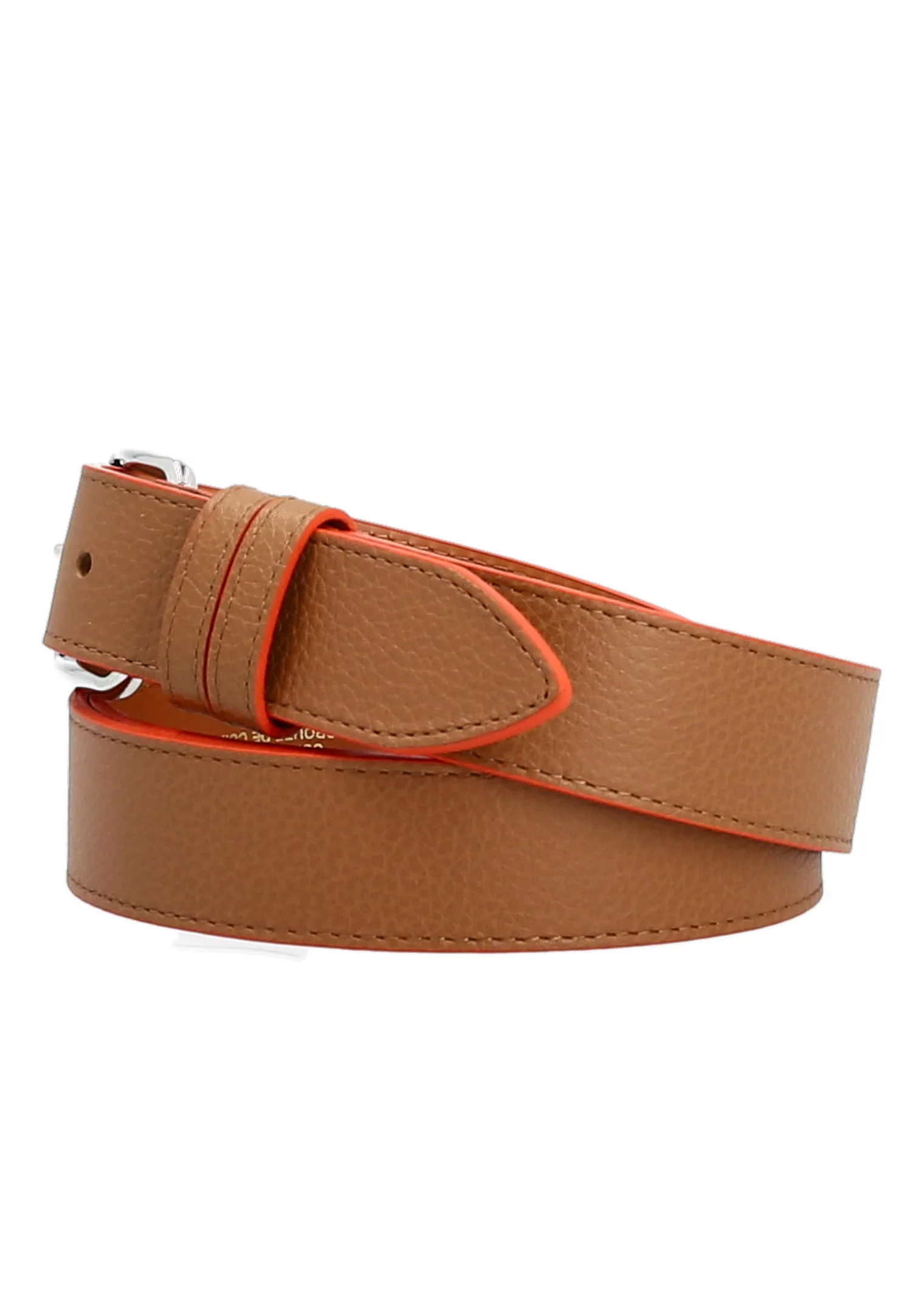 CEINTURE WILLOWS BICOLORE CAMEL