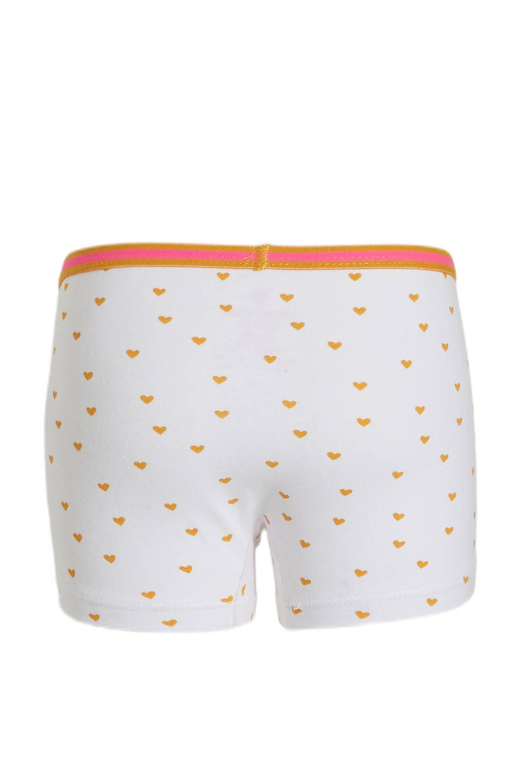 hipster van katoen - set van 4 roze/wit