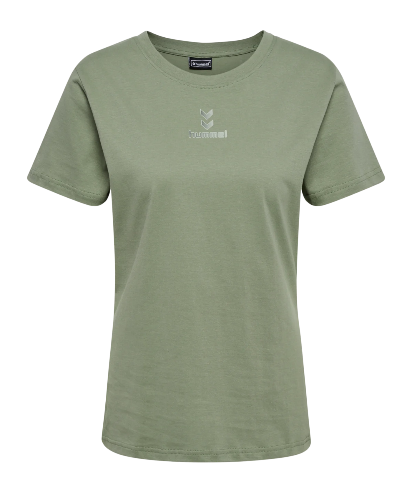 Hummel hmlACTIVE Chevrons T-Shirt Damen Grün F6005