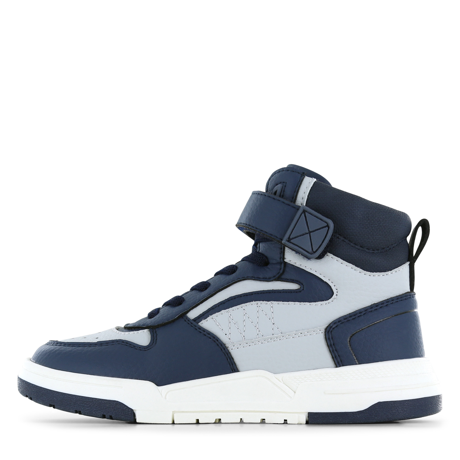 Shoesme blauw met grijze basket sneaker Microleer | Sale