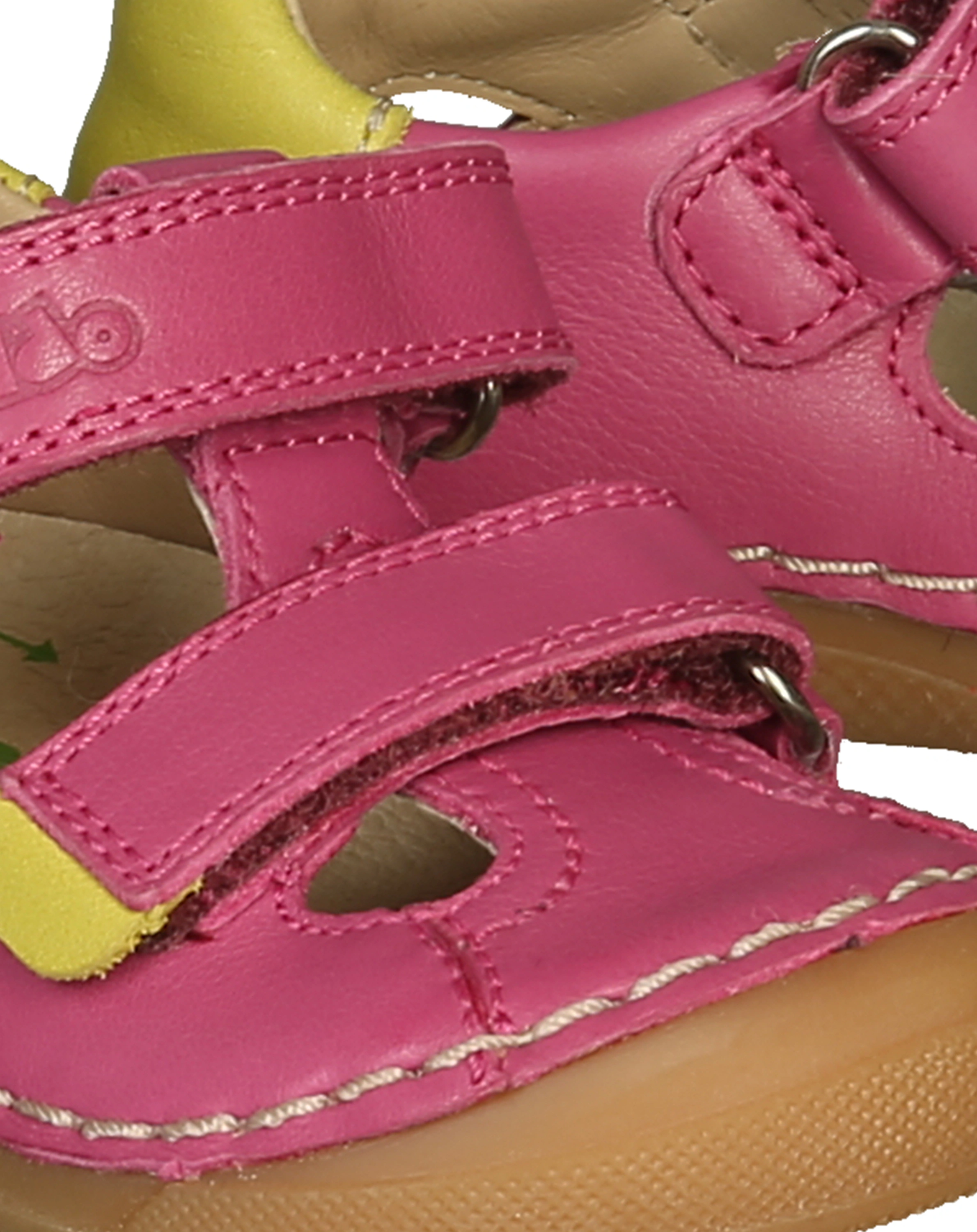 Sandale PAIX DOUBLE in fuxia