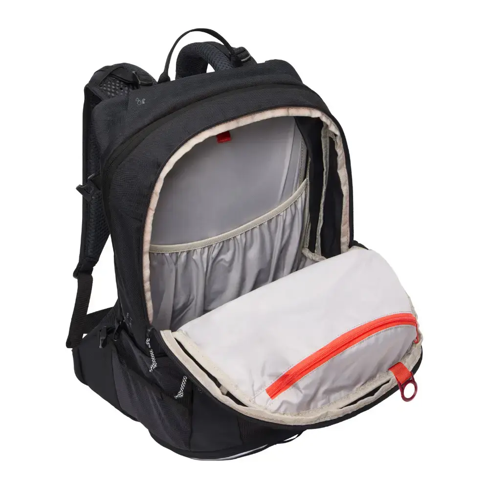 VAUDE Bike Alpin 23+5 Fietsrugzak Zwart