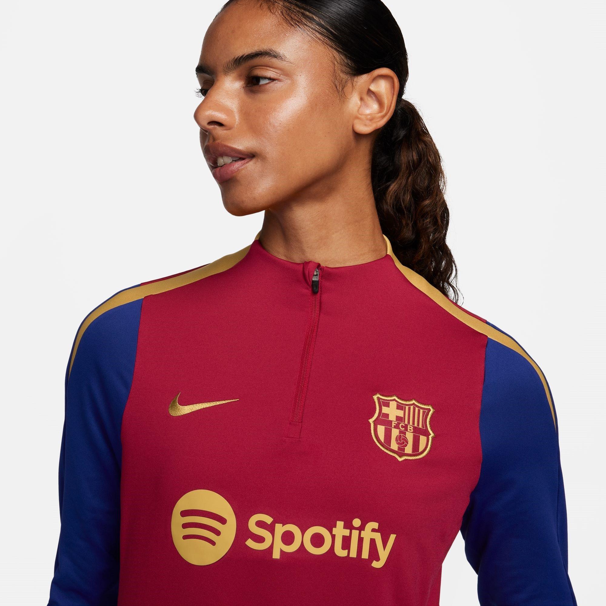 Nike FC Barcelona Dri FIT Strike Drill Top Womens