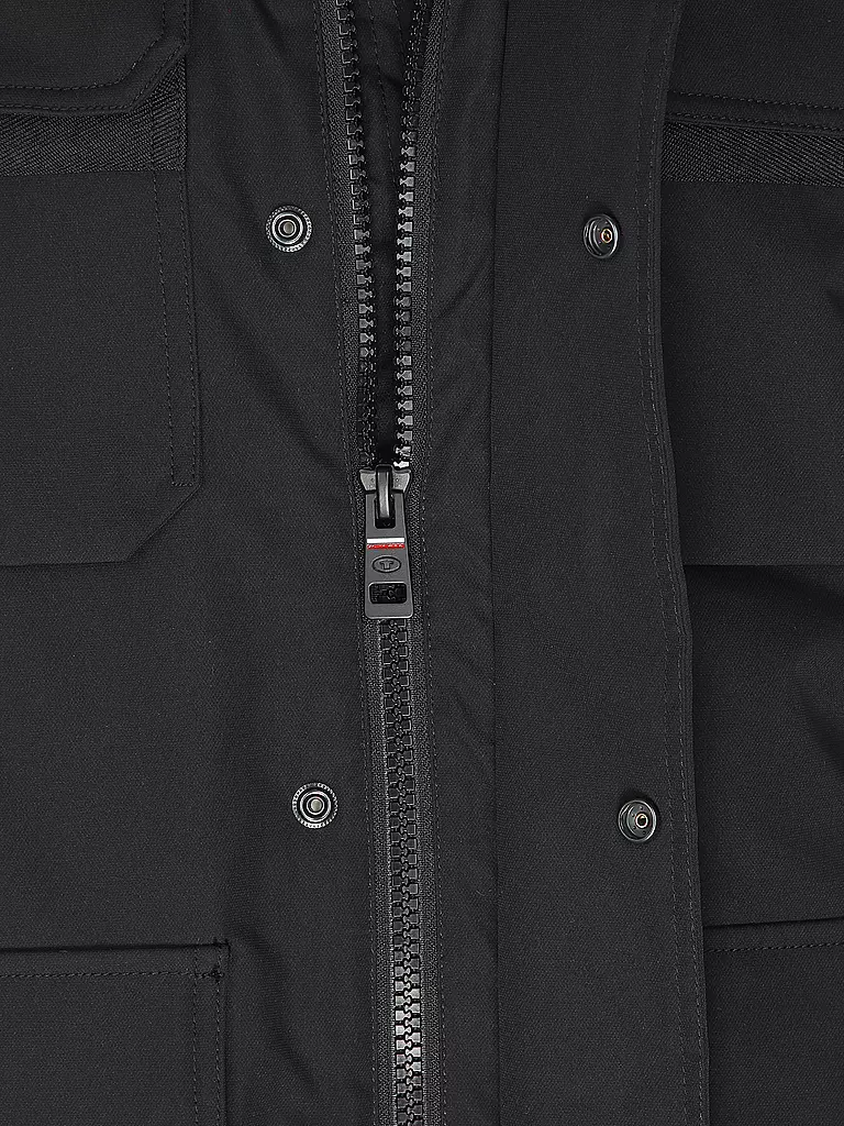 TOM TAILOR Parka schwarz