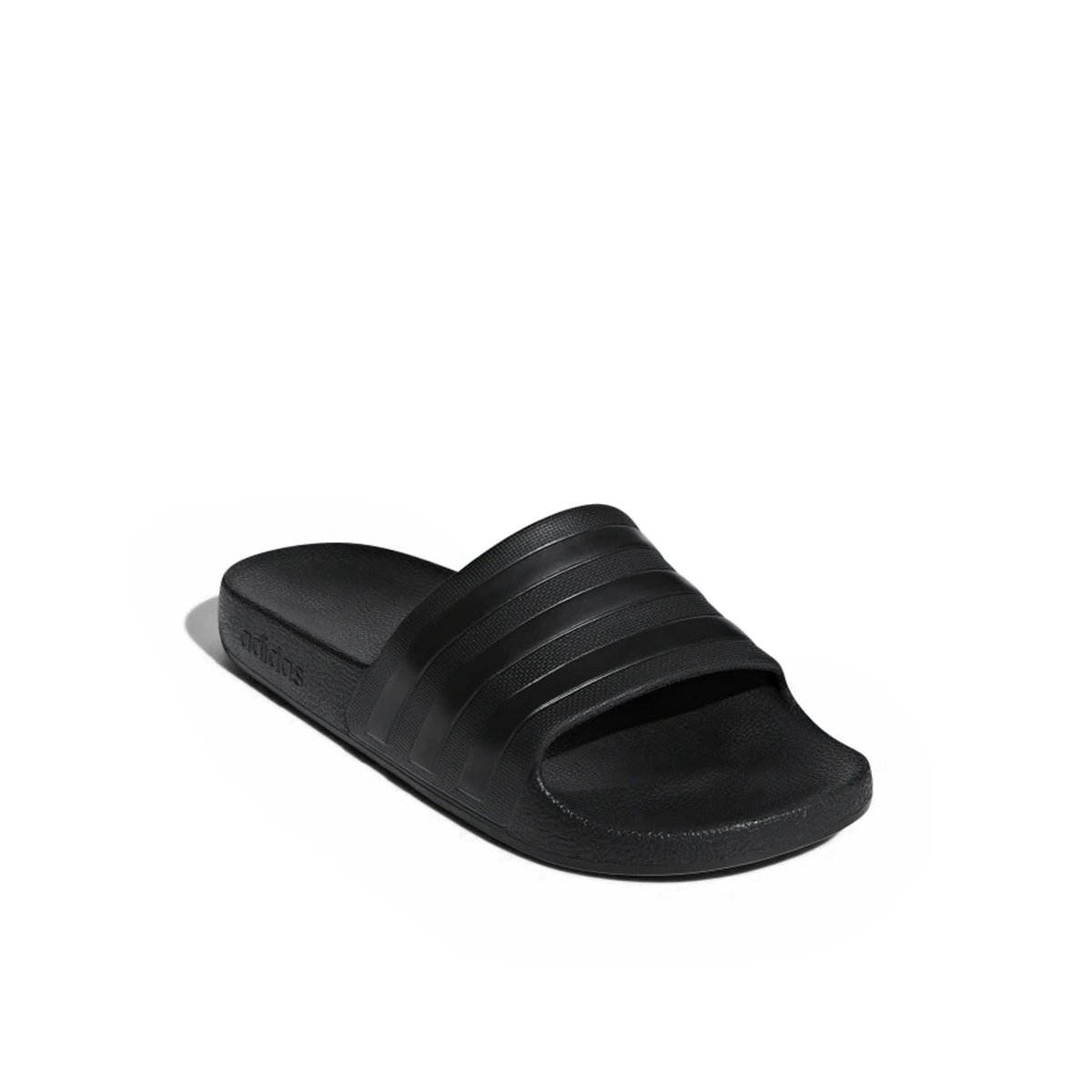 ADIDAS-Adi aqua-m-Sandales athlétiques à glissière - Talon plat - Noir/Noir