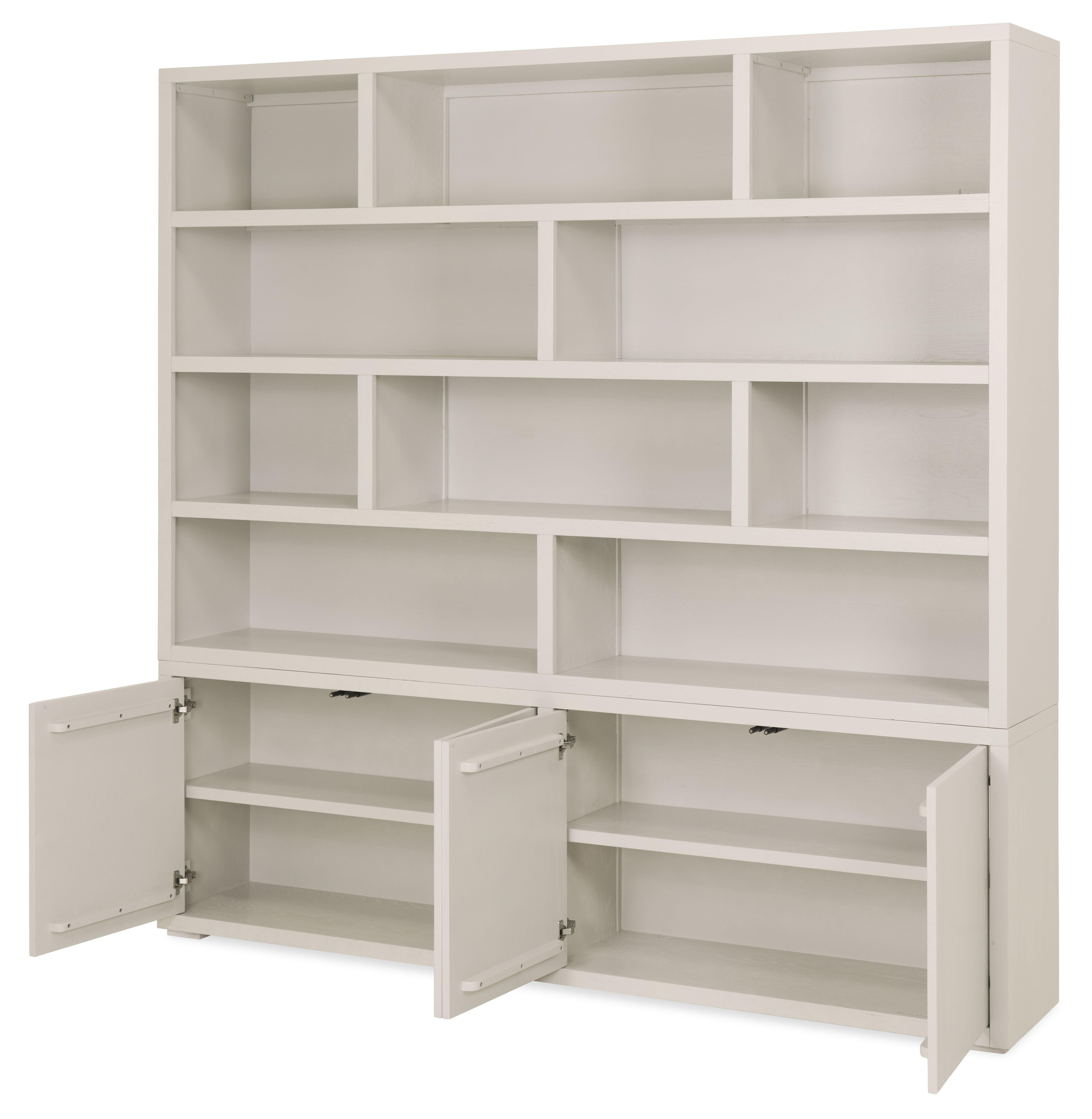 Boekenkast greige Velori B220 x D40 x H220 cm