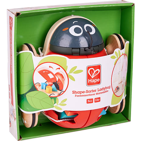 Hape træklegetøj mariehøne