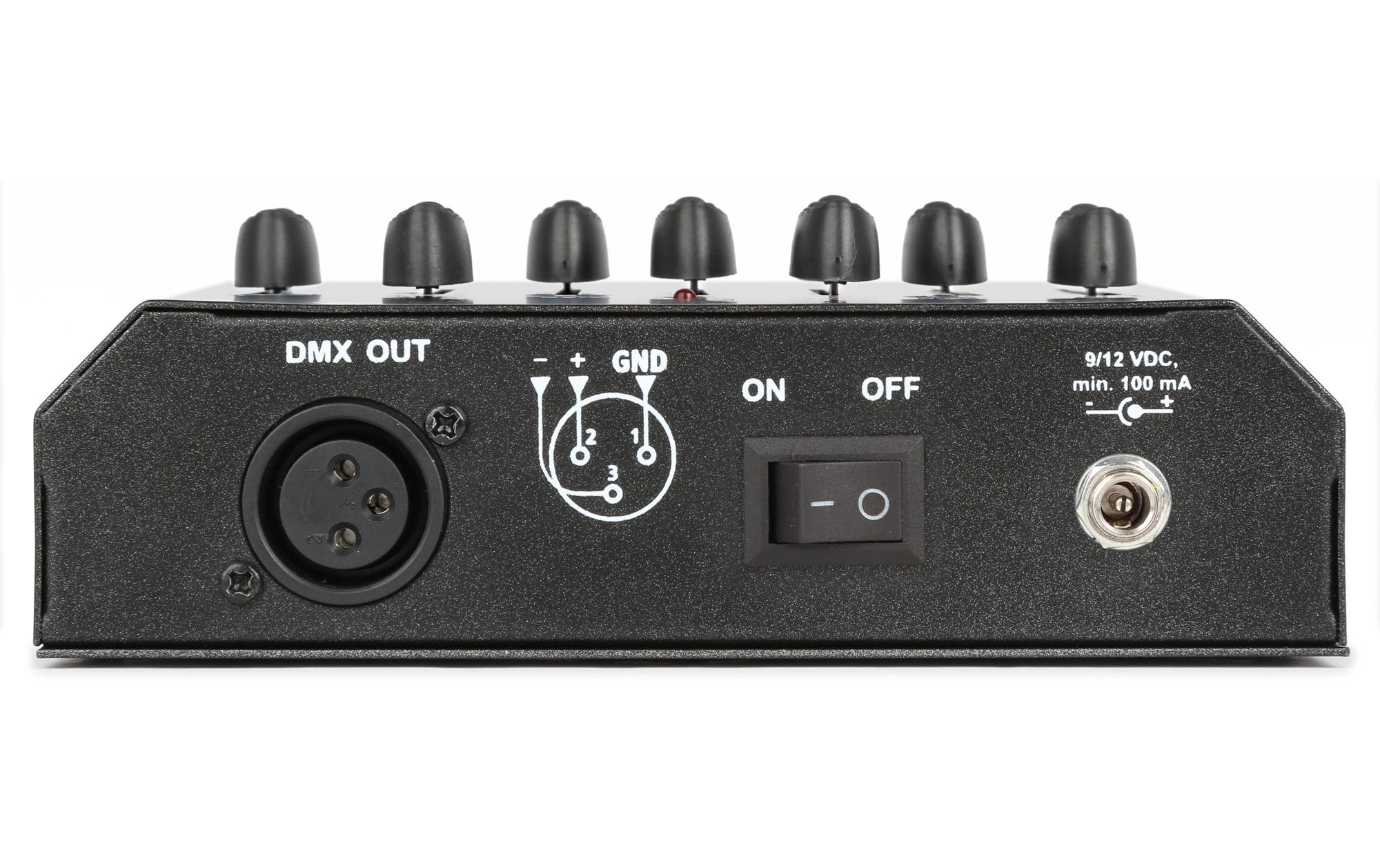 Lichtsteuerung DMX60Lichtkonsole mit sechs einzelnen Kanälen