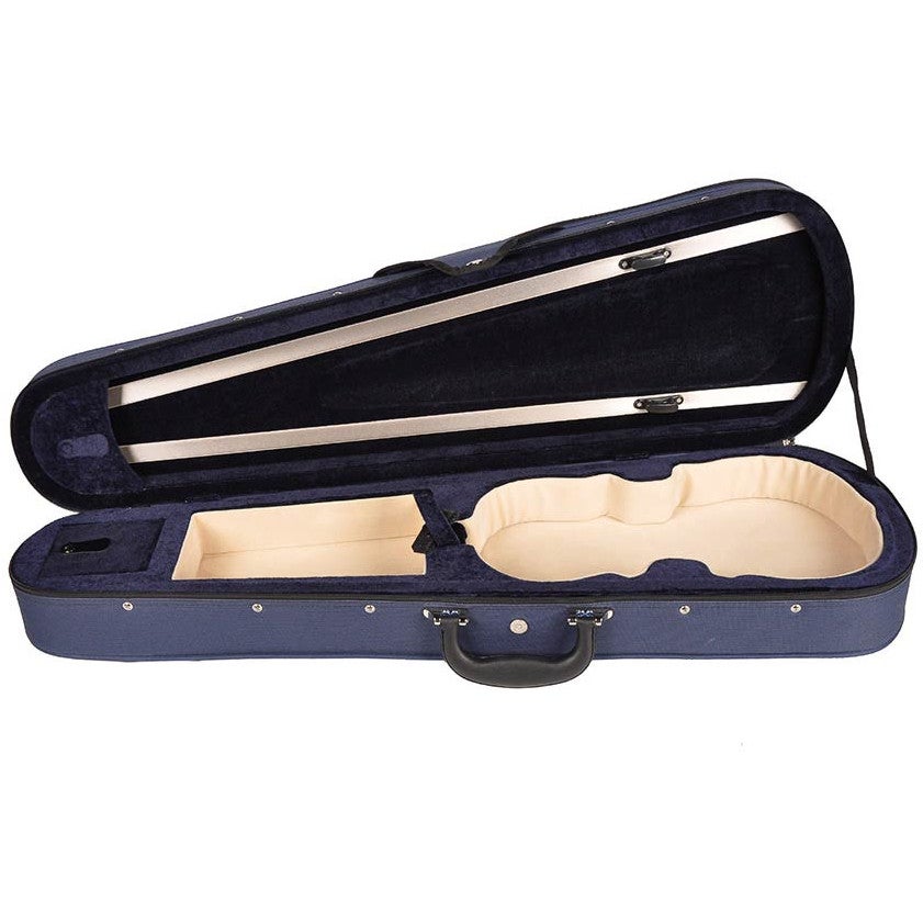 Leonardo VC-1334-BU Basic Series Violin Case koffer voor 3/4 viool