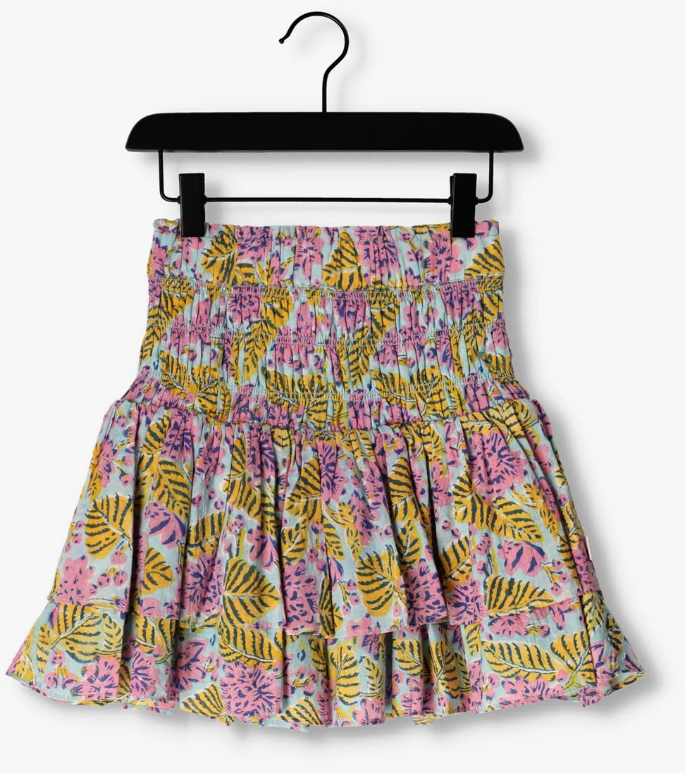 AO76 multi ao76 minirok delphine flower skirt