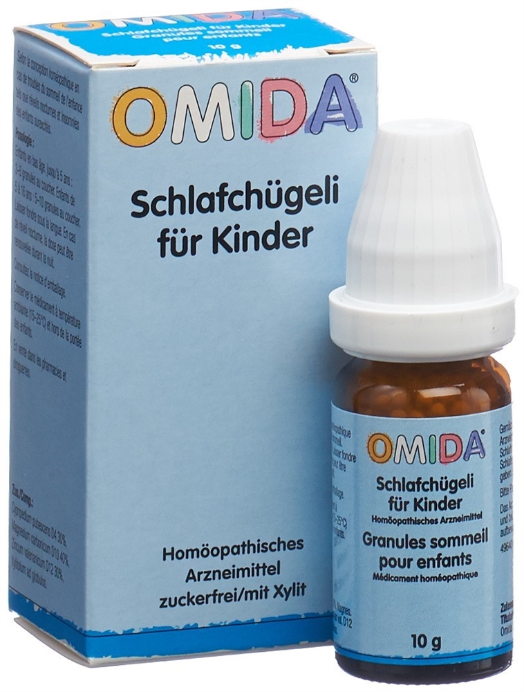 Omida Schlafchügeli Glob ohne Zucker für Kinder Fl 10 g
