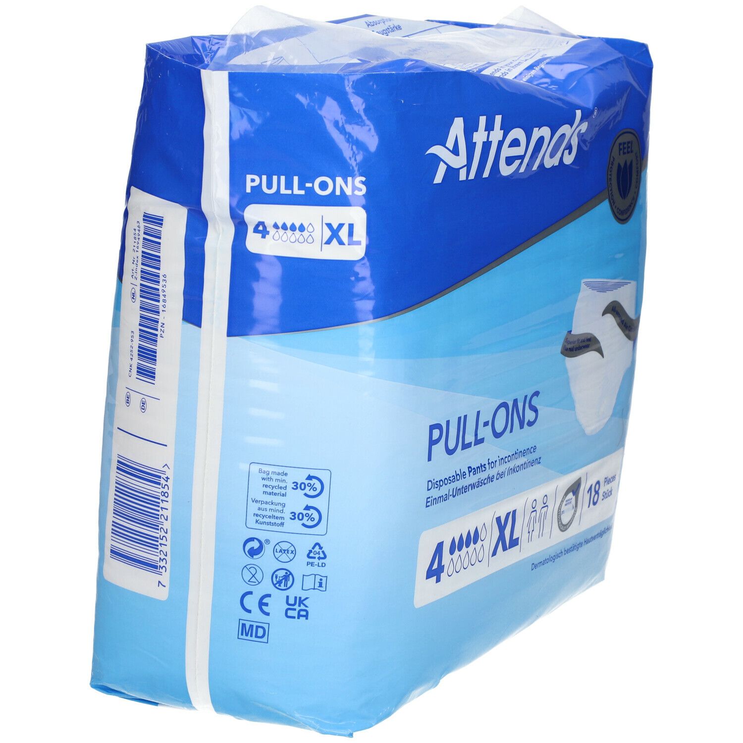 Attends® Pull-Ons 4 XL