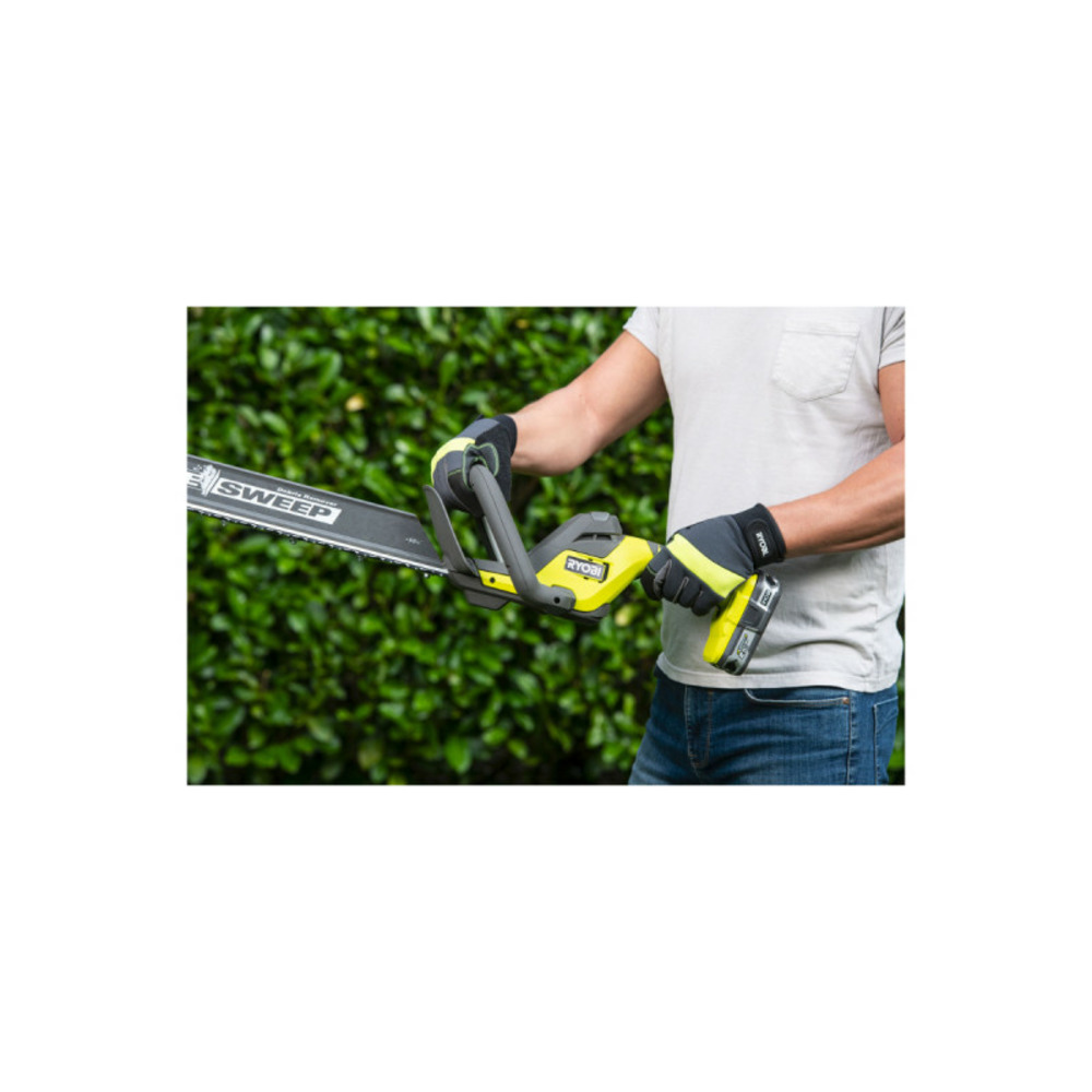 Taille-haies ryobi 18v oneplus - 1 batterie 2.0ah - 1 chargeur - ry18ht55a-120