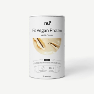 NU3 Fit Vegan Protein Shake Vanilla, 450 g
