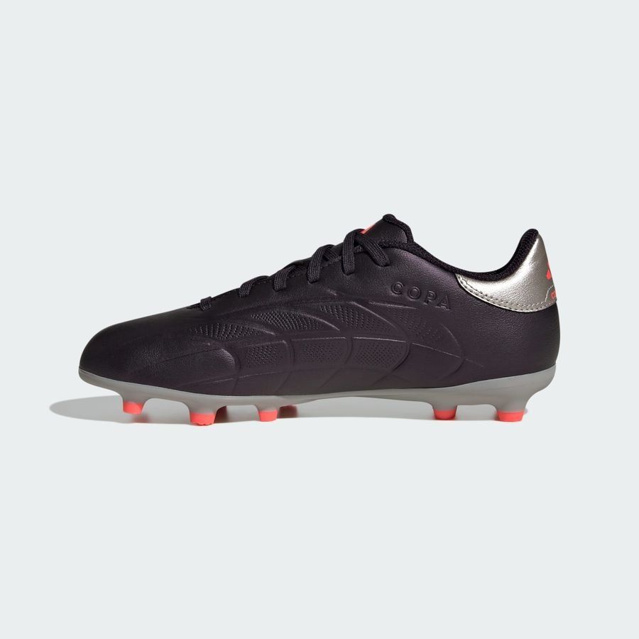 adidas Copa Pure 2 League FG Vivid Horizon - Aurora Black/Argenté/Turbo Enfant