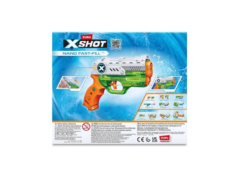 XSHOT 56333, Vandpistol, Flerfarvet, 5 År, 1 stk