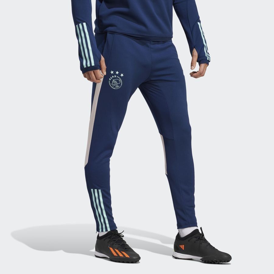 Ajax Bas de Survêtement Tiro 23 - Bleu Marine/Vert