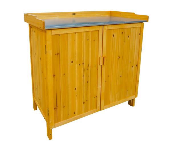 Habau Gartentisch mit Unterschrank, ca.