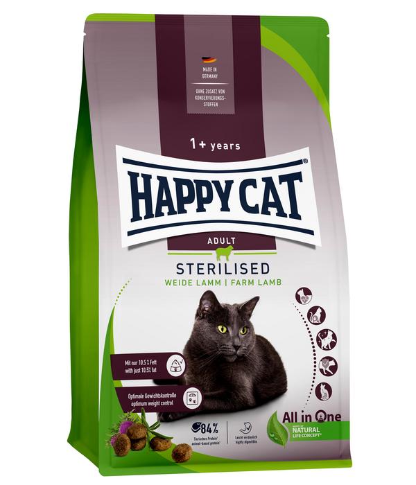 Happy Cat Trockenfutter für Katzen Sterilised