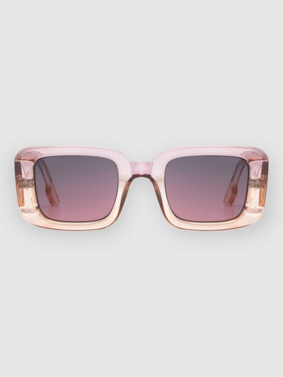 Komono Avery Blush Sunglasses dark blue to red