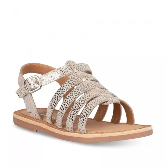 Sandales ARGENT NINI & GIRLS CUIR