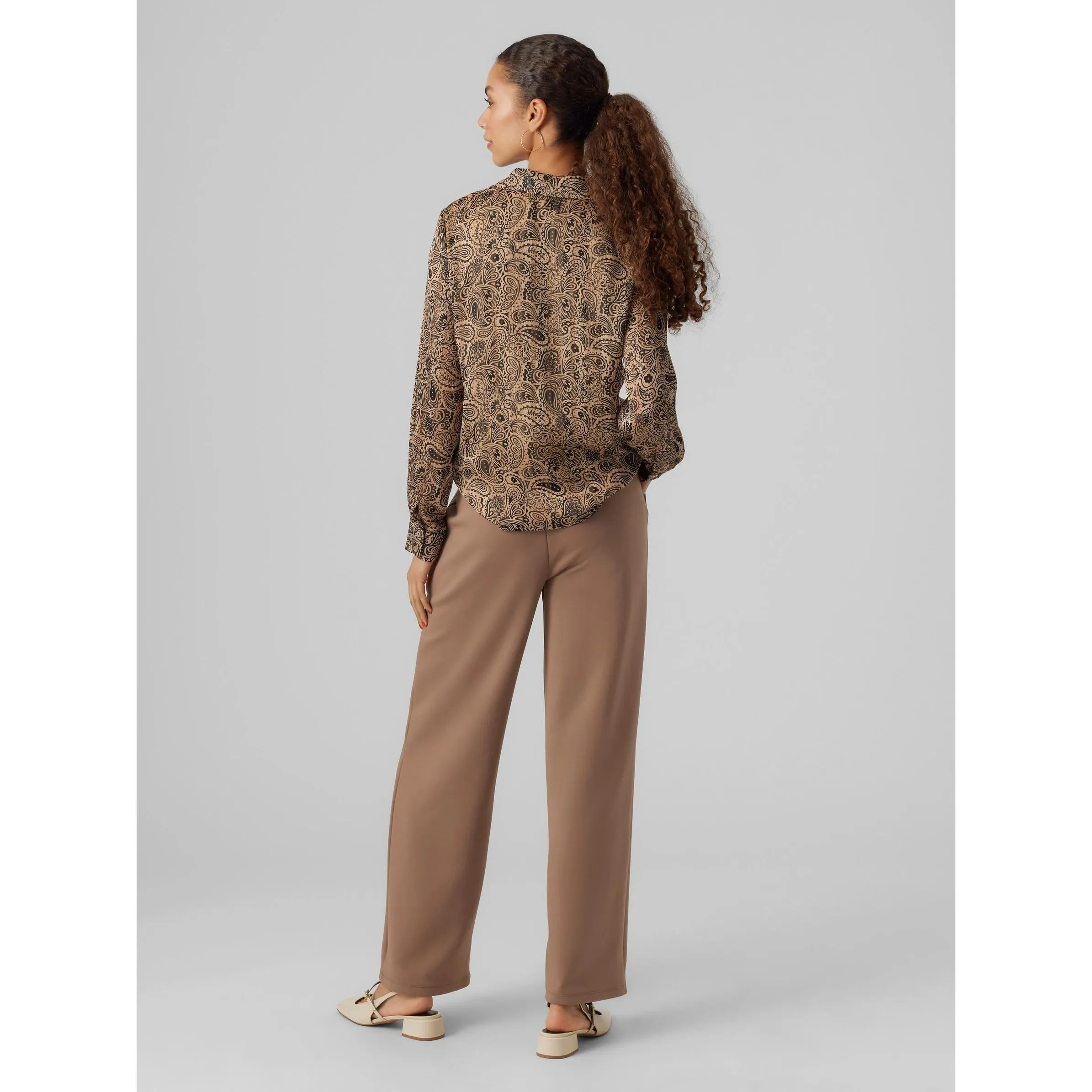 Vero Moda VMPANNA HW WIDE PANT Hose