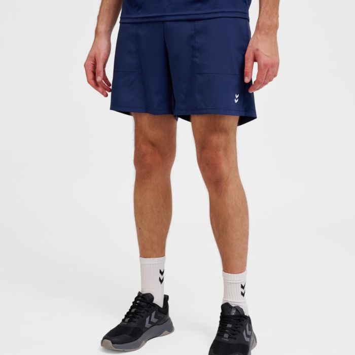 Hummel Unisex Shorts Pulse Workout Shorts Blå